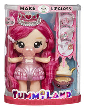 Load image into Gallery viewer, Yummiland Large Doll + Lipgloss Pet- Bianca Bubble Gum