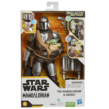 Load image into Gallery viewer, Hasbro Star Wars Galactic Action The Mandalorian & Grogu 30 cm