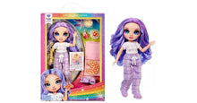Load image into Gallery viewer, RAINBOW HIGH JNR HIGH PJ PARTY FASHION DOLL VIOLET-