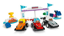 Load image into Gallery viewer, DUPLO 10445 F1 Team Race Cars & Drivers