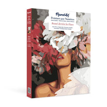 Load image into Gallery viewer, Figured’Art Beauty Behind Flowers Paint by Numbers Gift Box