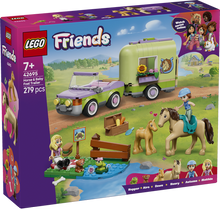 Load image into Gallery viewer, LEGO Friends 42695 Horse & Baby Foal Trailer