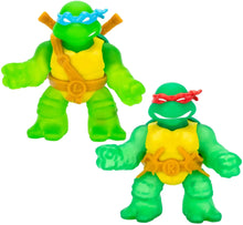 Load image into Gallery viewer, Heroes of Goo Jit Zu Teenage Mutant Ninja Turtles Leonardo & Raphael 2-Pack