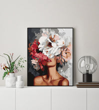 Load image into Gallery viewer, Figured’Art Beauty Behind Flowers Paint by Numbers Gift Box