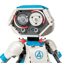 Load image into Gallery viewer, LEGO Marvel Fantastic Four H.E.R.B.I.E. 76339 model with mug, screwdriver and product box