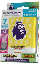 Load image into Gallery viewer, Premier League 2024 Adrenalyn XL Trading Card Pocket Tin: Assorted