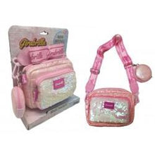Load image into Gallery viewer, Girabrilla Puffer Pochette Bag & Coin Purse – Pink