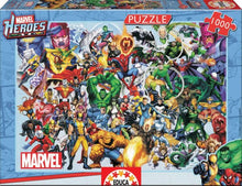 Load image into Gallery viewer, Marvel Heroes 1000 piece Jigsaw Puzzle