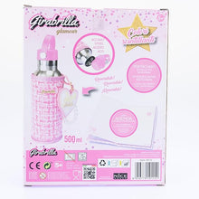 Load image into Gallery viewer, Girabrilla Sequin Steel Water Bottle 500ml - Assorted