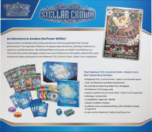 Load image into Gallery viewer, Pokémon Scarlet & Violet Stellar Crown Elite Trainer Box