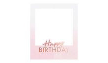 Load image into Gallery viewer, rose gold personalised photo booth