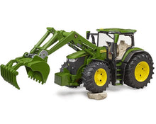 Load image into Gallery viewer, Bruder John Deere 7R 350 Tractor with Frontloader