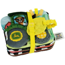 Load image into Gallery viewer, Lamaze & John Deere Farm to Table Journey – Sensory Toy – Folding Soft Book
