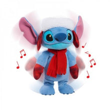 Load image into Gallery viewer, Disney Stitch Holiday Feature Plush | 14.5-Inch Dancing Holiday Toy home Play Toys