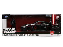 Load image into Gallery viewer, Star Wars 1:24 Scale Jada Hollywood Rides Die Cast Vehicle - Darth Vader & Porsche 911 GT3 RS