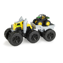 Load image into Gallery viewer, John Deere Monster Treads Roaring Rev Up Hauler