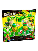 Load image into Gallery viewer, Heroes of Goo Jit Zu Teenage Mutant Ninja Turtles Leonardo & Raphael 2-Pack