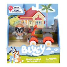 Load image into Gallery viewer, Bluey Series 15 Basic Vehicle Granny Mobile with Gladys Playset