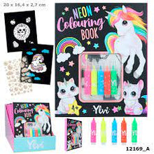 Load image into Gallery viewer, TOPMODEL Ylvi Neon Colouring Book Set