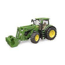 Load image into Gallery viewer, Bruder John Deere 7R 350 Tractor with Frontloader