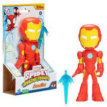 Load image into Gallery viewer, Spidey & Amazing Friends Supersized Iron Man Hero Friends Action Figure