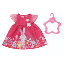 Load image into Gallery viewer, Baby Born Floral Rabbit Dress 43cm ZPF-832639