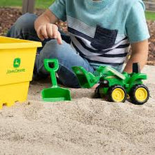 Load image into Gallery viewer, John Deere Sandbox Toy Set with Tractor, Bucket and Shovel