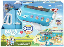Load image into Gallery viewer, Bluey Transforming 3-in-1 Airplane Playset