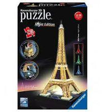 Load image into Gallery viewer, Eiffel Tower 3D Puzzle - Night Edition