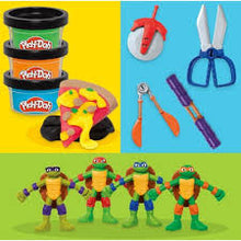 Load image into Gallery viewer, Hasbro Play-Doh Teenage Mutant Ninja Turtles Cowabunga Creation Playset