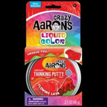 Load image into Gallery viewer, Crazy Aaron's Thinking Putty 3.5" - Flowing Lava