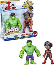 Load image into Gallery viewer, Marvel Spidey and His Amazing Friends Hero Reveal 2-Pack, Action Figures.