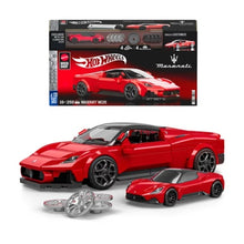 Load image into Gallery viewer, Mattel Brick Shop Hot Wheels Speed Series Building Set, Maserati MC20