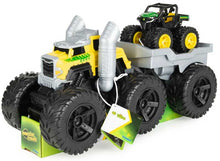 Load image into Gallery viewer, John Deere Monster Treads Roaring Rev Up Hauler