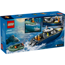 Load image into Gallery viewer, LEGO City police boat chase 60456