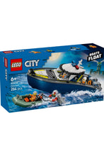 Load image into Gallery viewer, LEGO City police boat chase 60456