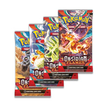 Load image into Gallery viewer, Full Factory Sealed carton of 36 Pokemon Obsidian Flames Booster Packs