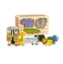 Load image into Gallery viewer, ANIMAL PROTECTION WOODEN VAN - MELISSA AND DOUG