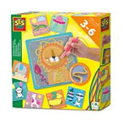 Load image into Gallery viewer, Drawing with Laces, Unisex, Three to Six Years, Multi-colour