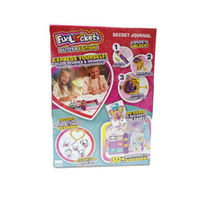 Load image into Gallery viewer, FunLockets Secret Journal Glitter Edition