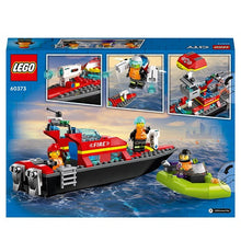 Load image into Gallery viewer, LEGO® Fire Rescue Boat 60373