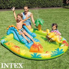 Load image into Gallery viewer, Intex Inflatable Little Dino Play Centre