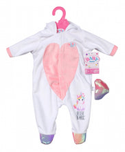 Load image into Gallery viewer, BABY born Unicorn Doll Onesie