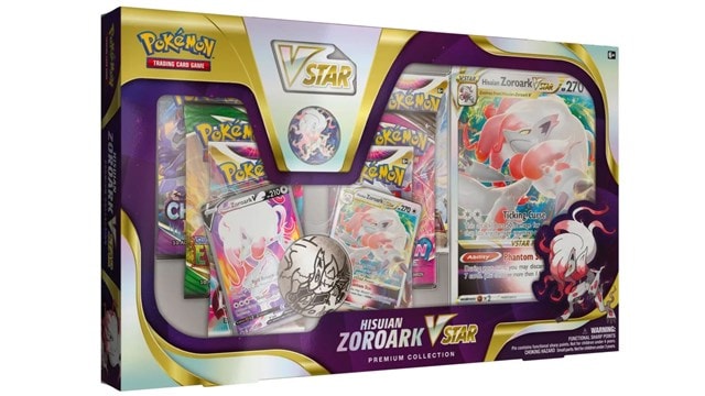 Hisuian Zoroark Vstar Premium Collection Pokémon Trading Cards – Deegan's  New Ross