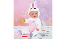 Load image into Gallery viewer, BABY born Unicorn Doll Onesie