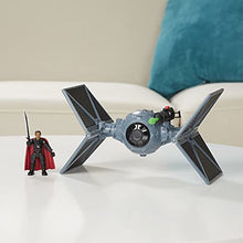 Load image into Gallery viewer, Star Wars Mission Fleet Stellar Class Moff Gideon Outland TIE Fighter Imperial Assault Figure Vehicle Set