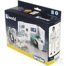 Load image into Gallery viewer, Bruder Bworld Health Clinic with Doctor & Wheelchair 1:16 Scale 62711