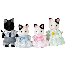 Load image into Gallery viewer, Sylvanian Tuxedo Cat Family
