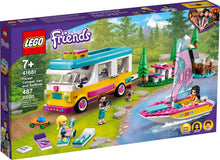 Load image into Gallery viewer, LEGO Friends Forest Camper Van & Sailboat Set