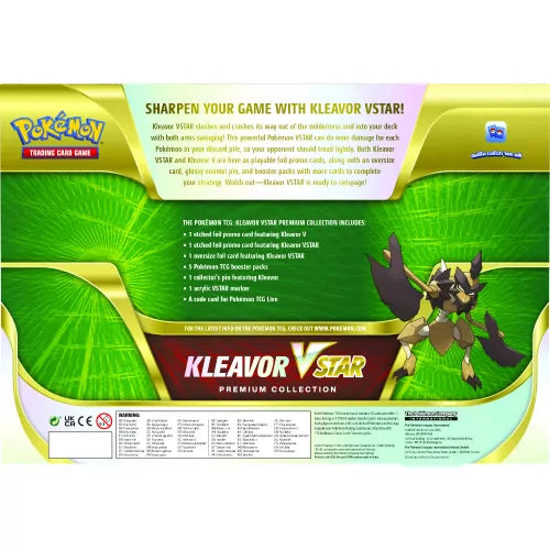 Pokémon Kleavor VSTAR Premium Collection – Deegan's New Ross